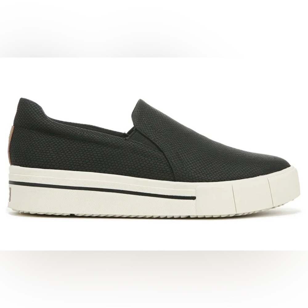 Dr. Scholls Happiness Slip On Sneaker - Black Synth - Size 9.5 - Picture 2 of 11